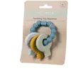 Image de Rubo Toys, Anneau de dentition, Jouet de dentition Little Dutch trousseau de clés bleu (4 Mois)