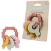 Image de Rubo Toys, Anneau de dentition, Jouet de dentition Little Dutch trousseau de clés rose (4 Mois)