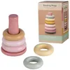 Image de Rubo Toys Little Dutch Anneaux à empiler Rose