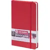 Image de Talens, Cahier + bloc-notes, Sketchbook Red 13 x 21 cm, 140 g, 80 sheets (A5, Blanc, Couverture rigide)