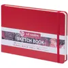 Image de Talens, Cahier + bloc-notes, Sketchbook Red 14.8 x 21 cm, 140 g, 80 feuilles (A5)