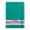 Image de Carnet à croquis / Sketch Book - format A4 (21x29,7cm) - 80 feuilles - 140g - vert forêt - Royal Talens