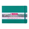 Image de Carnet Croquis - 21 x 14,8cm - 80 feuilles - 140g - vert foncé - Royal Talens