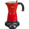 Image de Bestron Aes480, Cafetière moka, Rouge