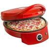 Image de Four à pizza et grill-viandes 2en1 1800w 27cm rouge Bestron apz400