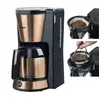 Image de Cafetière Filtre 900W Avec Thermos 1L - Couleur Cuivre