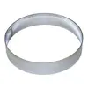 Image de Cercle à Tarte rond inox diamètre 20 cm H: 4,5 cm*