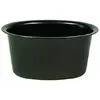 Image de patisse 2809 lot de 4 moules aspics ovale antiadhésif acier revêtu noir 12 x 6,5 x 4 cm