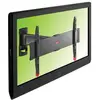 Image de Physix PHW-300M, support mural pivotant pour téléviseurs jusqu'à 37 (Mur, 25 kg, 32" - 55"), Support mural pour TV, Noir
