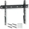 Image de Support Mural Tv Nanook - Ultra Plat - 32-55 Pouces - Pour Télés Lcd Et (O)Led - Noir
