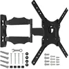 Image de NANOOK Support Mural orientable pour téléviseurs 32-55 Pouces - Inclinable - Support Mural pour téléviseurs LCD, LED, QLED et OLED