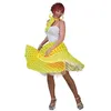 Image de Jupe Rock'N Roll Jaune Néon - Unique FUNNY FASHION