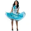 Image de Jupe "Rock'N Roll" Bleue - Unique FUNNY FASHION