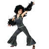Image de Déguisement Disco Fille | 5/6 Ans | Noir | 408088/116 Funny Fashion 5/6 ANS - 408088/116 Funny Fashion