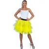 Image de Jupe Tulle Jaune Fluo - Femme