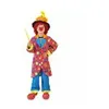 Image de déguisement clown étoile garçon - 10/12 ans - multicolore - funny fashion 406097/140