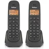 Image de Profoon PDX620 - Téléphone sans fil avec 2 combinés, noir