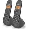 Image de Profoon PDX620 - Téléphone DECT avec 2 combinés, noir, Téléphone, Noir