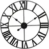 Image de Horloge murale 60 cm Analogiques Noir