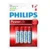 Image de Pack de 4 piles Philips Power Alkaline AAA LR03