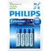 Image de Pack de 4 piles Philips Ultra Alkaline AAA LR03