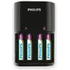 Image de Philips Chargeur de batterie MultiLife SCB1450NB/12 (4 pcs, Batterie), Chargeur de batterie