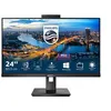 Image de Philips 242B1H - Écran LED - 24" - 1920 x 1080 Full HD (1080p) @ 75 Hz - IPS - 250 cd/m² - 1000:1 - 4 ms - HDMI, DVI-D, VGA, DisplayPort - haut-parleurs - texture noire