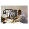 Image de Philips 40B1U6903CH - 6000 Series - écran LED - incurvé - USB - 39.7" - 5120 x 2160 WUHD @ 75 Hz - IPS - 300 cd/m² - 1000:1 - HDR10 - 4 ms - Thunderbolt 4, 2xHDMI, DisplayPort - haut-parleurs - noir texturé