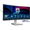 Image de Philips 34B2U5600C/00 (3440 x 1440 pixels, 34"), Moniteur, Gris, Argent