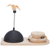 Image de Designed by Lotte Tour de jeu en bois & balle à griffer Maia 50x24,5x38cm chat