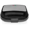 Image de Tristar Piastra sandwich 3 en 1, Gaufrier, Argent, Noir