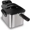Image de Inventum GF431S - Koude zone frituurpan - Inhoud 3 liter - RVS, Friteuse, Noir