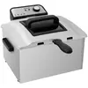 Image de Inventum GF750S - Frituurpan - Inhoud 5 litre - RVS, Friteuse, Argent