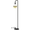 Image de Calex, Lampadaire, u-line vloerlamp e27 h155 zwart (E27)