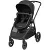 Image de Maxi-Cosi, Poussette, Zelia 3 Essential Black (cadre noir & cuir noir) (0 Mois - 4 Années)