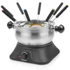 Image de fondue 1400w 8 fourchettes inox/noir - fo1109