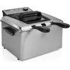 Image de Princess Friteuse - 3270 watts, 5 litres, thermostat, 3 paniers pour friteuse, zone froide, 6-7 personnes, Friteuse, Noir