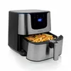 Image de Princess 01.182060.01.001 Friteuse à air chaud 1700 W revêtement anti-adhésif, fonction minuteur, protection contre la surchauffe, avec écran noir,argent