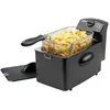 Image de Princess 01.182642.01.001 Friteuse 2000 W voyant lumineux, revêtement anti-adhésif, protection contre la surchauffe noir