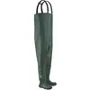Image de Dunlop, Unisexe, Bottes en caoutchouc, Wathose JobGUARD,brusthoch, S5 SR Gr. 47, Vert, (47)