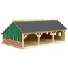 Image de Kids Globe Agricultural Shed 3-compartment Small, 1:87