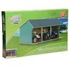 Image de Kids Globe Hangar de ferme pour tracteurs jouet Petit 1:32 Bois 610192