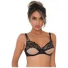Image de Daring Intimates, Soutien-gorge, Soutien-gorge sans bretelles avec fausse sous-poitrine, Noir, (Une unité par pack, 80 B)