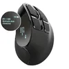 Image de Trust Voxx - Souris verticale - ergonomique - pour droitiers - optique - 9 boutons - sans fil - Bluetooth, 2.4 GHz - récepteur sans fil USB