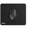 Image de Trust Gaming GXT 752 Tapis de Souris Gamer L 25 x 21 cm, Base Antidérapante Caoutchouc, Surface Texturée, Accessoires Gaming - Noir
