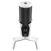 Image de Micro de streaming USB 4-en-1 Trust GXT 258W Fyru pour PS5 Blanc et noir