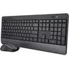 Image de Trust Pack 2en1 (Clavier/Souris) sans fil Trezo (Noir) (FR, Filaire), Clavier, Noir