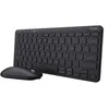 Image de Trust Lyra Multi-Device - Ensemble clavier et souris - sans fil - Bluetooth, 2.4 GHz - AZERTY - Français - noir - boîte