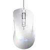 Image de Trust Gaming GXT 924W Ybar+ Gamer, 25600 PPP, 50% Plastiques Recyclés, Capteur Optique 25K, RGB, 6 Boutons, USB - Blanc