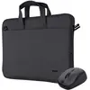 Image de Trust Bologna Bag And Mouse Set Black (16", Universel), Sac pour notebook, Noir